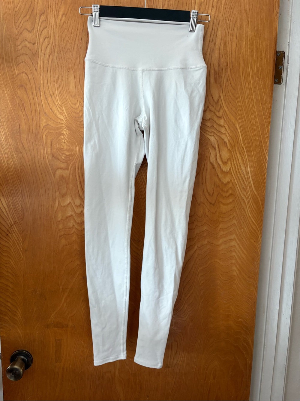 ALO Yoga White High-Rise Leggings XS